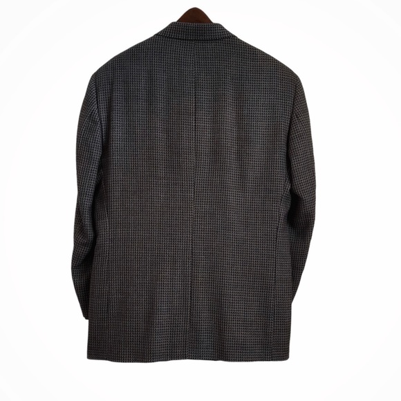 WILLIAM FIORAVANTI Men's 3 Button Wool Bespoke Blazer Sport Coat Size 39 Short - Picture 2 of 16